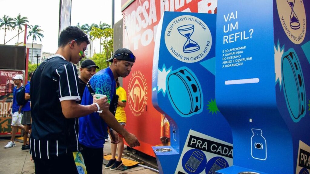 Estações de hidratação Sustentável para Eventos e espaços públicos e privados