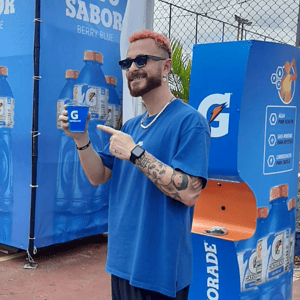 Gatorade Berry Blue Chega ao Brasil com Hidratação Inovadora da RefilMe